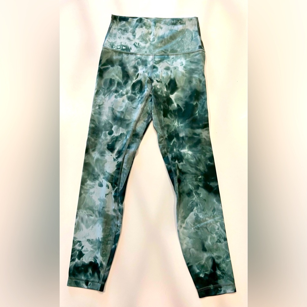 ♦️♦️ Lululemon Align High Rise Diamond Dye Starlight Smoked Spruce Size 4 ♦️ ♦️